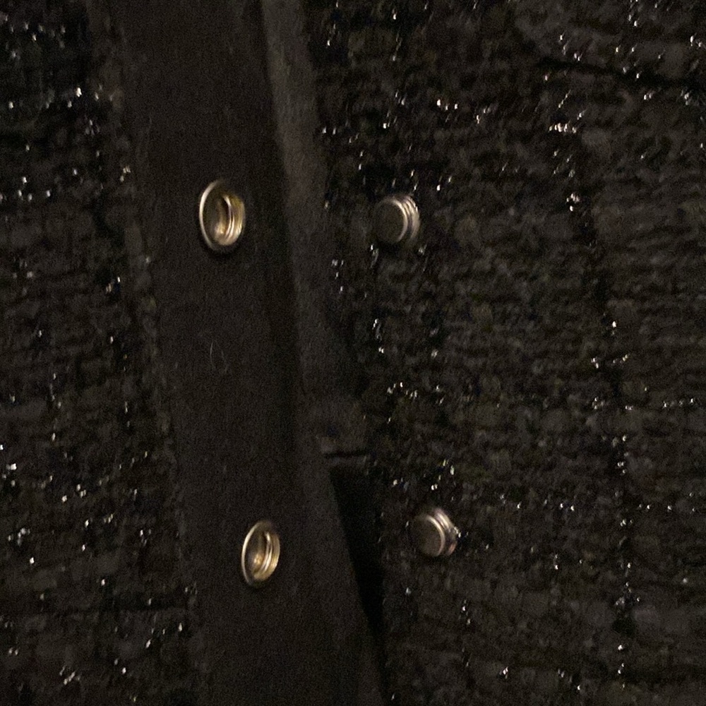NWOT LAUNDRY BY SHELLI SEGAL WOMEN’S SINGLE-BREASTED SKIRTED TWEED COAT. - Picture 13 of 16